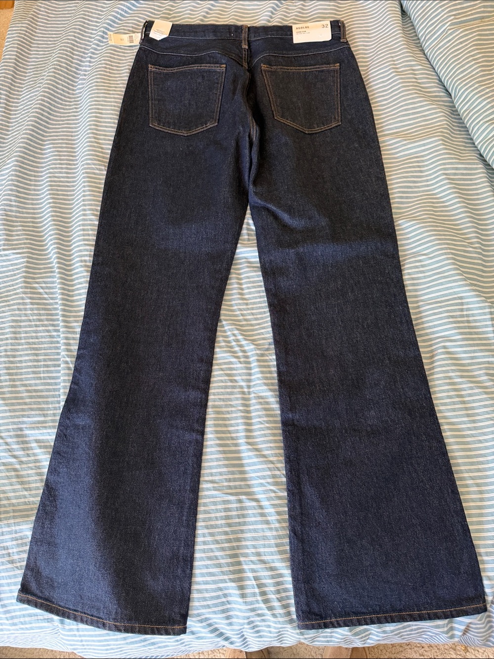 NWT Agolde Leena Hi Rise Boot Cut Jeans - Picture 3 of 6